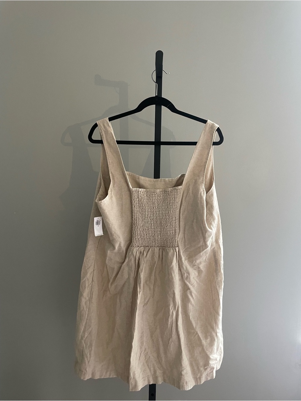 NWT Old Navy Square Neck Linen Blend Mini Dress Size 2X - Picture 3 of 6